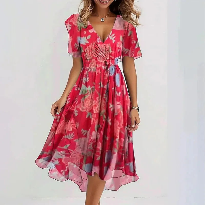 Flora™- Elegant Dress For Summer